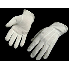 NMsafety 100% Baumwolle gestrickte Handhandschuhe mit Mini-PVC-Punkten